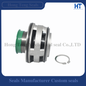 FS Cartridge Seal front view with rotating and stationary seal components