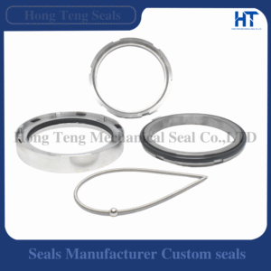 FWU Pump Seal front view with rotating and stationary seal components