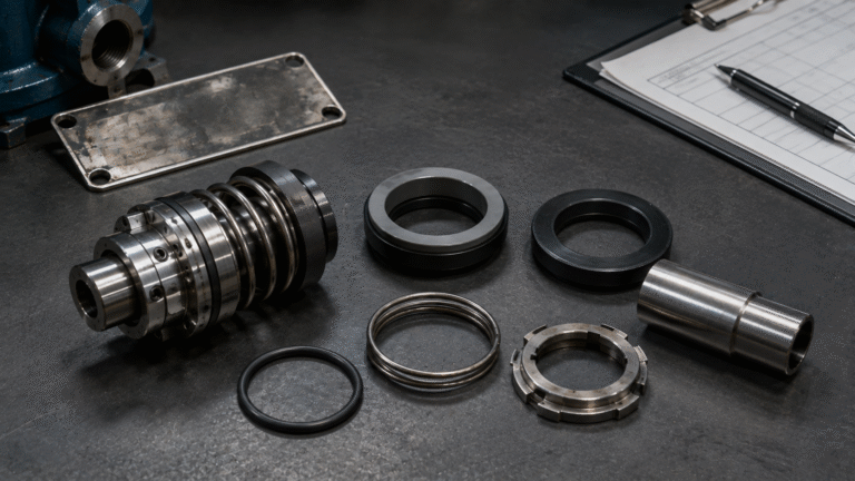 Lowara replacement mechanical seal selection using pump data and removed seal components